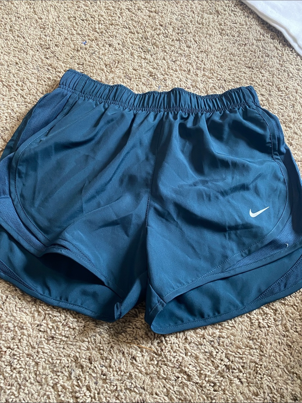 Nike Women's Deep Teal Athletic Shorts